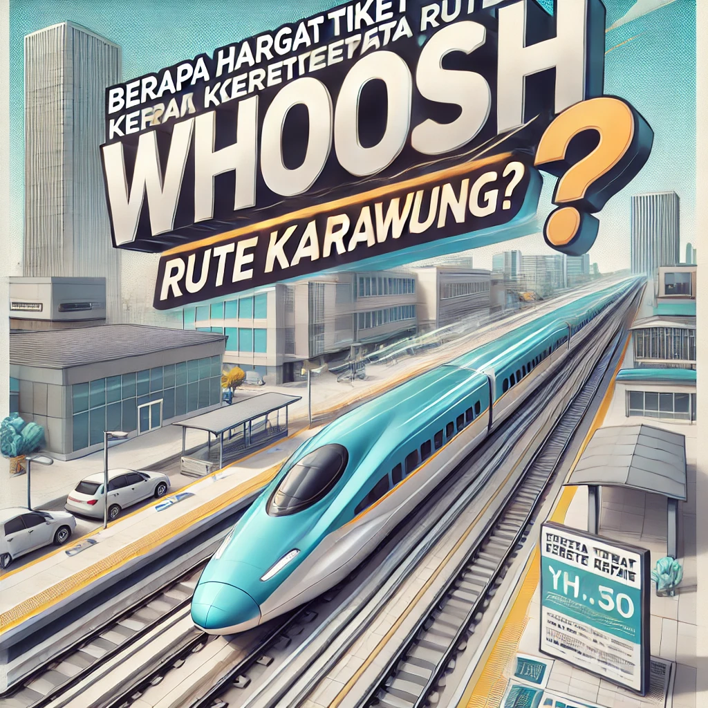 Berapa Harga Tiket Kereta Cepat Whoosh Rute Karawang